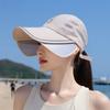 Summer Sun Protection Hat With Wide Brim For Outdoor Cycling And Breathable Waterresistant Mesh