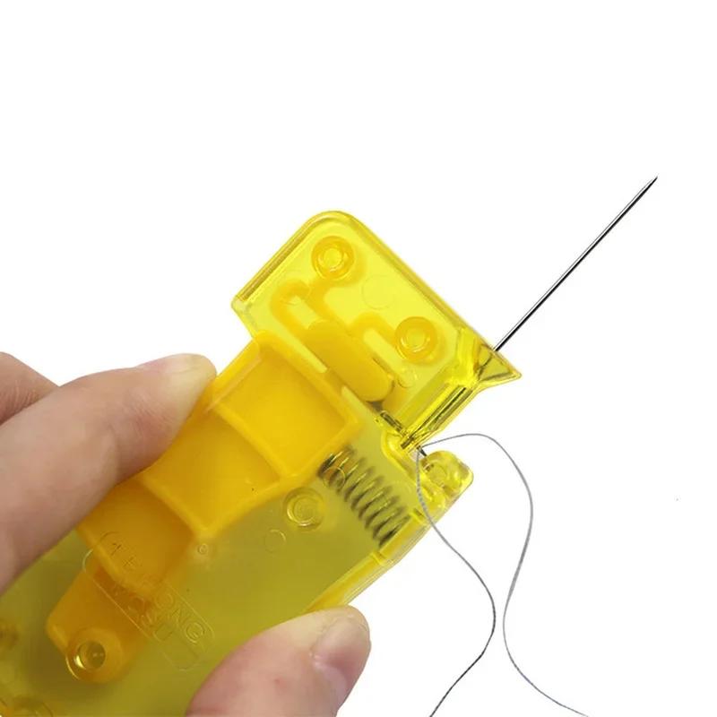 Automatic Needle Threader Sewing Needle Device Hand Machine DIY Tool Sewing Needles Parts for Elderly Household Accessories