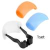 3 Color 3 In 1 Photography Flash Diffuser Camera Softbox Flash Bounce Diffuser Flash Diffuser Cover