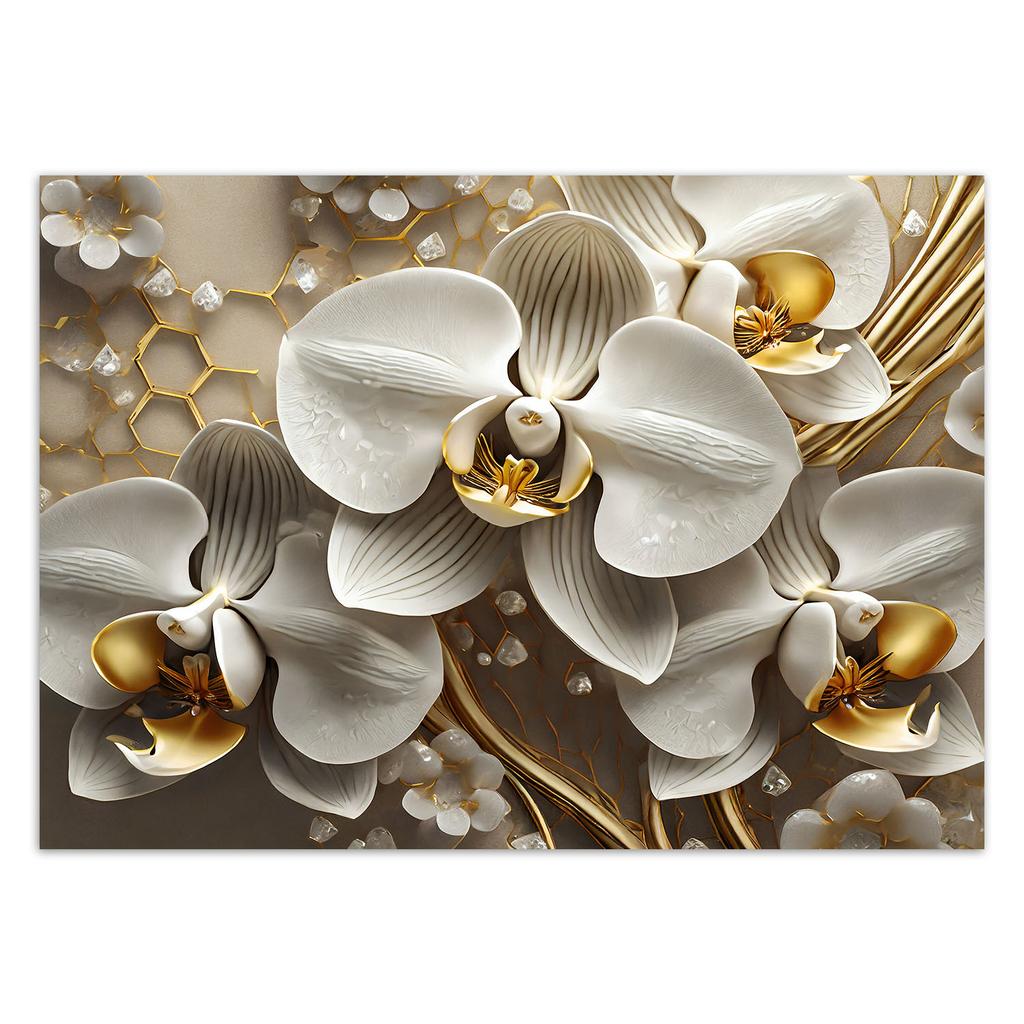 Wallpaper Golden Orchid