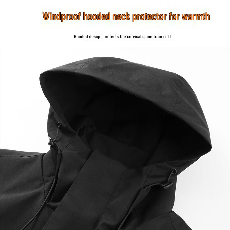 JEEP Unisex Windproof Hooded Outdoor Jacket