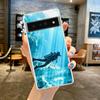 Phone Case For Google Pixel 9 8 7 6 9A 8A 7A 6A 5 4 5A 4A 3A Pro XL Soft Clear TPU Transparent Cover Diver Diving