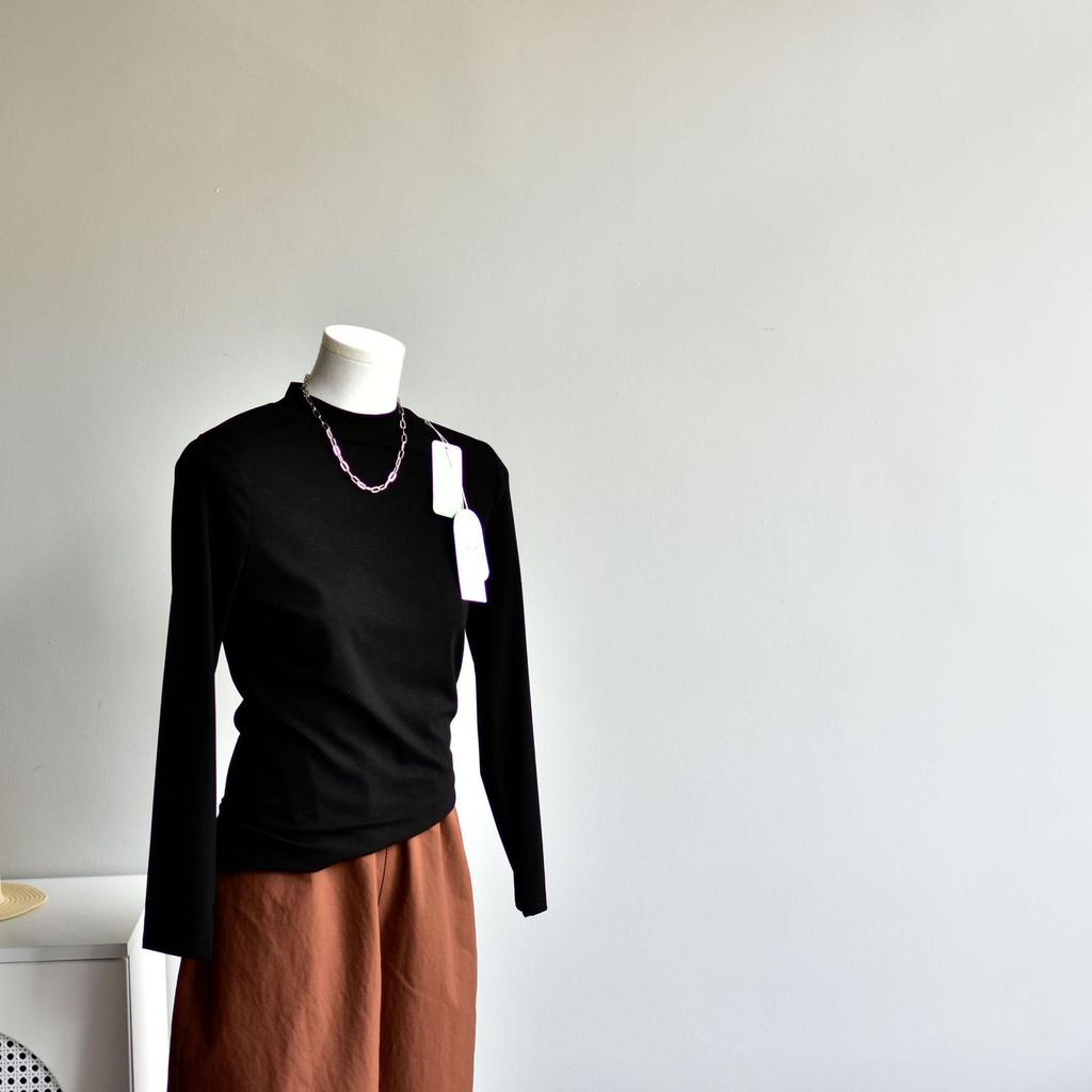 Женская рубашка Ecoco средней высоты из плотной ткани на осень