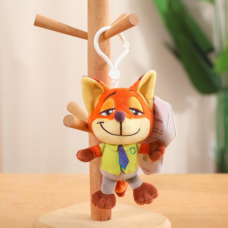 Animal Sweet Zootopia Plush Keychains Featuring Judy And Nick Perfect For Occasion Any