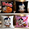 Горячая наволочка для подушки Samyang Buldak Ramen Мягкая моющаяся наволочка для подушки Многоцелевая для дивана кровати путешествий офиса