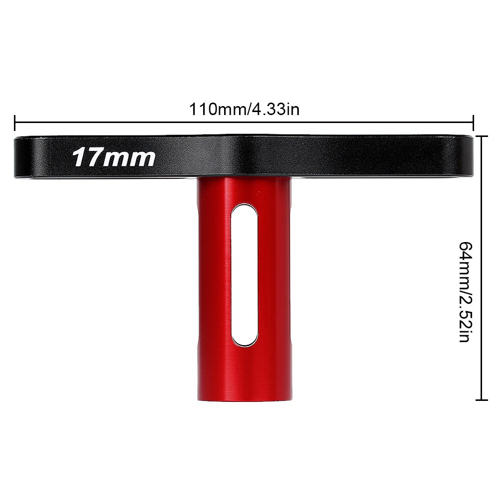 Off-road RC Truck Car For Truck X-Maxx Wheel Hex Nuts RC Car Accessories Sleeve Wrench Metal Tools