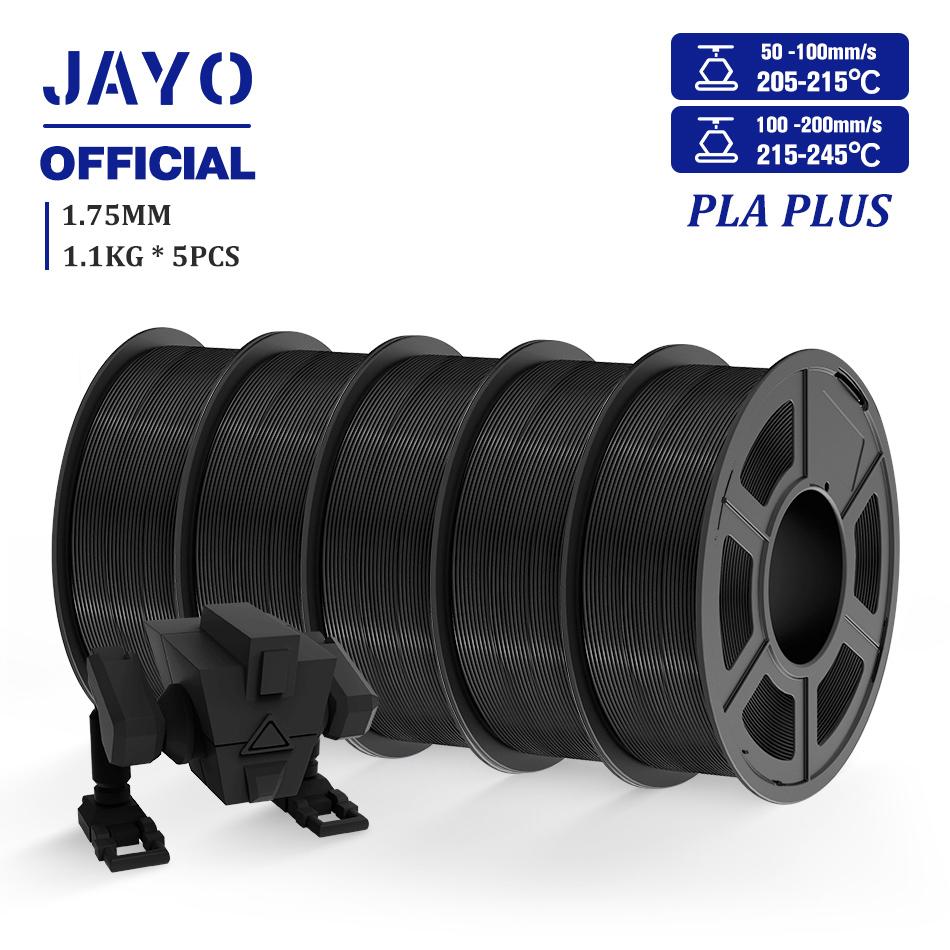 JAYO 3D-филамент PLA/PLA META/PETG/SILK PLA+/Дерево/PLA Мраморный/ APLA 1,75 мм 5 рулонов 1,1 кг/0,5 кг Филамент для 3D-принтера