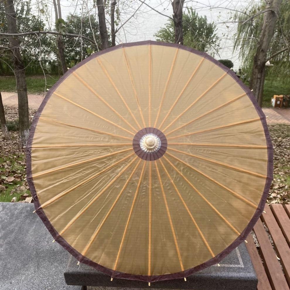 Ручной Цзяннаньский зонт из промасленной бумаги: Водонепроницаемый зонт из тунгового масла для декора Hanfu & Cheongsam