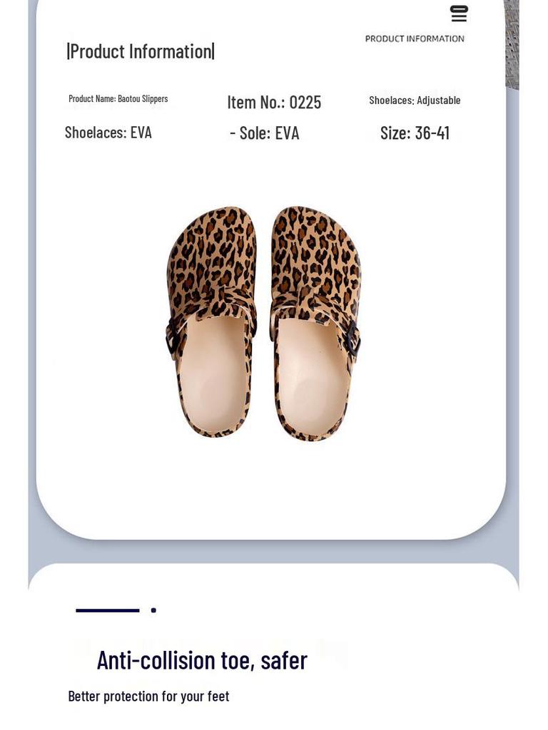 Men's & Women's Cartoon EVA Closed-Toe Soft Sole Protective Slippers for Operating Room & Laboratory