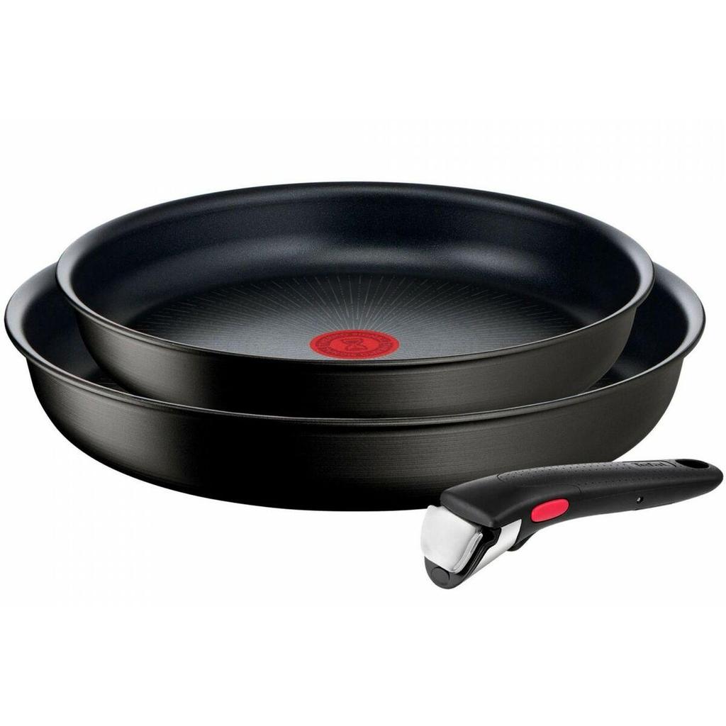 Tefal Набор сковородок Ingenio Unlimited 22 см 26 см Черный