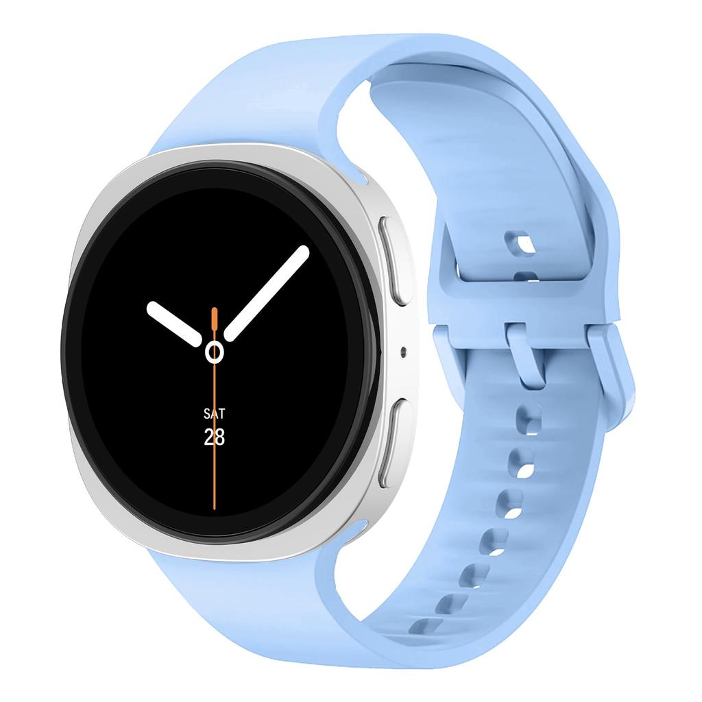 Ремешок для Samsung Galaxy Watch 8 classic 46 мм Аксессуары pulseira Спортивный силиконовый браслет correa Ремешок Galaxy Watch 8 44 мм 40 мм