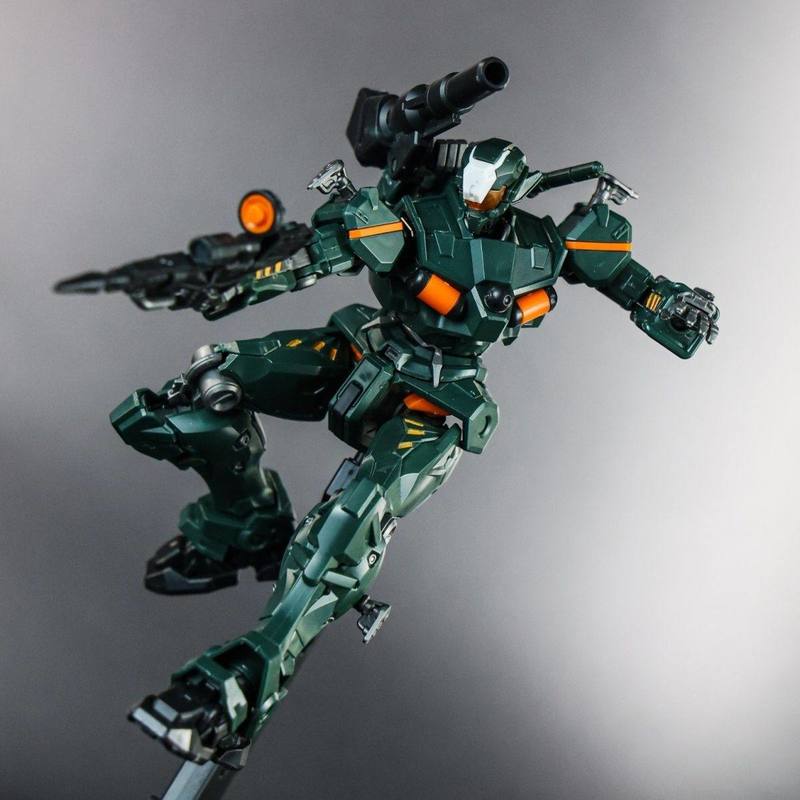 1/144 HG GQ Gquuuuuux Легкая Пушка Зеленая Красная KO Сборная Модель Набор Фигурки Меха Настольное Украшение Кукла Коллекционная Статуэтка Подарок