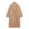 Kaslead Women's Clothing Loose Unisex Style Coat Overcoat