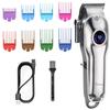 Hatteker Electric Trimmer  LCD Digital Display Cordless Haircut Kit with Professional Barber-Grade Cutting for Precision Shave Styling