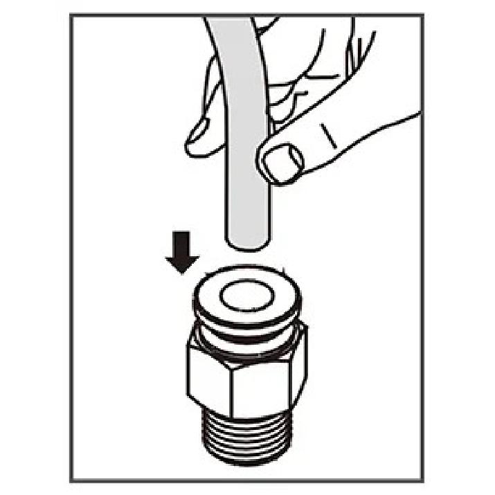 1/5/10pcs Metal Pneumatic Connection Air Tube Nickel Plated Brass Fitting Fittings Hose Connector PU 4mm 6mm 8mm 10mm 12mm Set