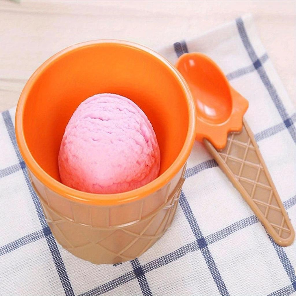 1 набор - Набор ложек для мисок для мороженого, чашка для йогурта, детская миска для мороженого