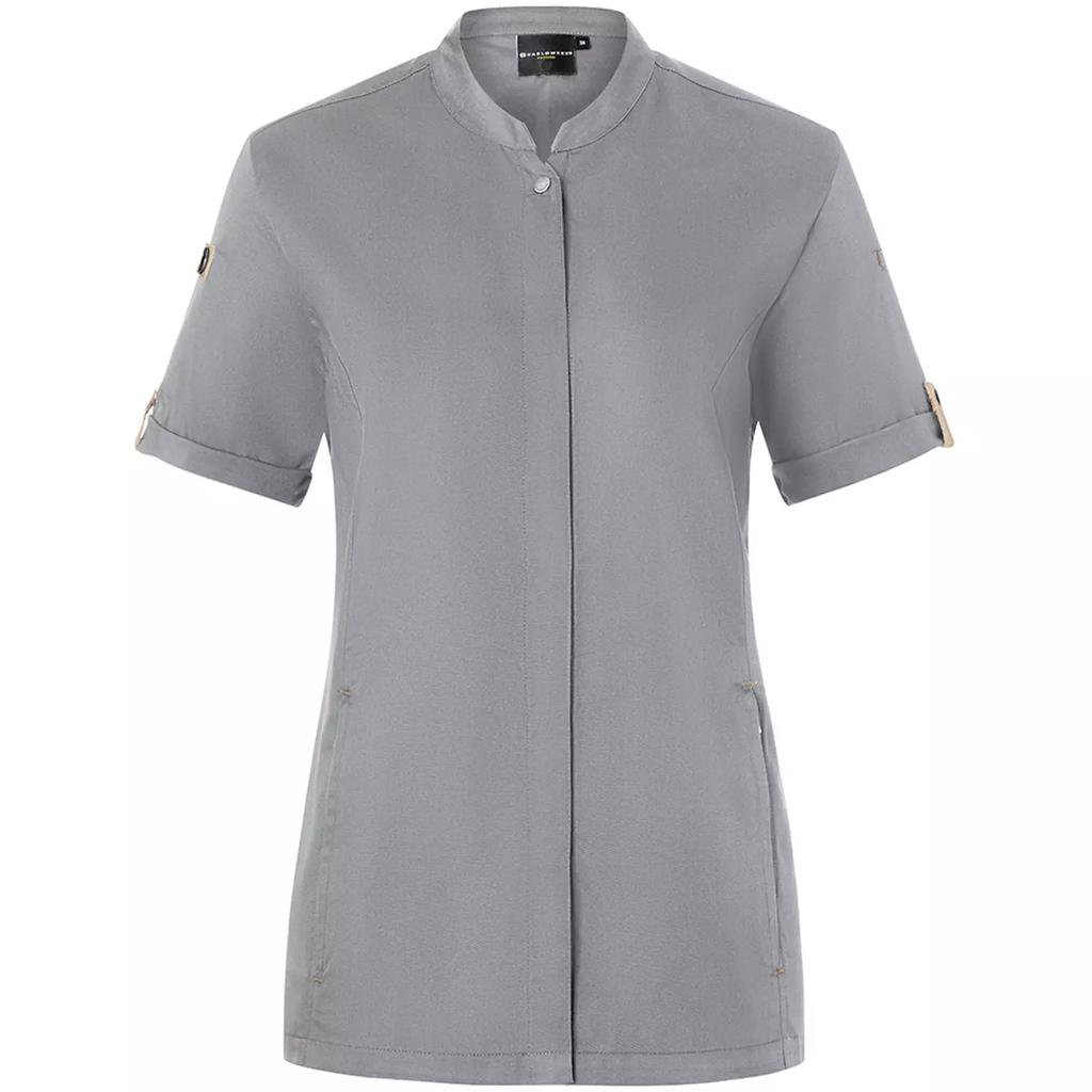 Karlowsky Womens/Ladies Green-Generation Short-Sleeved Chef Jacket