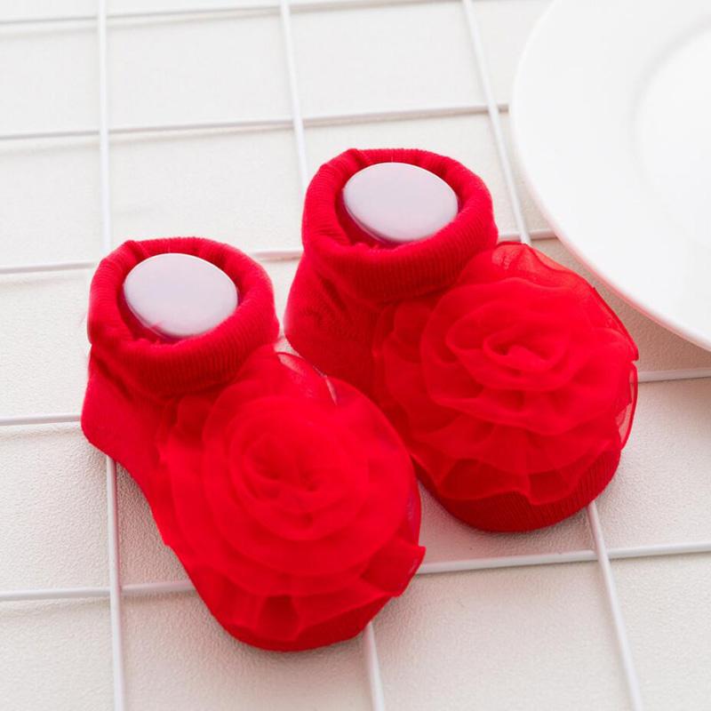 Новые детские носки с цветами
