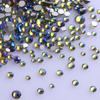 High Quality Rhinestone Non Hotfix Bulk Transparent Crystal AB Glass Rhinestones Mixed Sizes