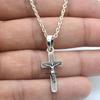 925 S Sterling Silver Cross Necklace 925 Sterling Silver Jewelry, Religious Jewelry Gift