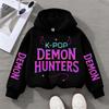 Детское худи K-Pop «Охотник на демонов» для мальчиков и девочек, повседневная спортивная рубашка на осень/зиму