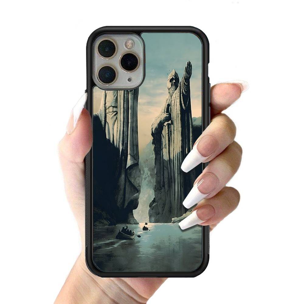 T-The L-Lords Of The R-Rings Phone Case Silicone PC+TPU For For iPhone  11 12 13 14 15 16 Plus Pro Max Cover