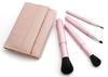 Набор из 4 портативных скользящих кистей Kumano Brush Mizuho Brush, розовый