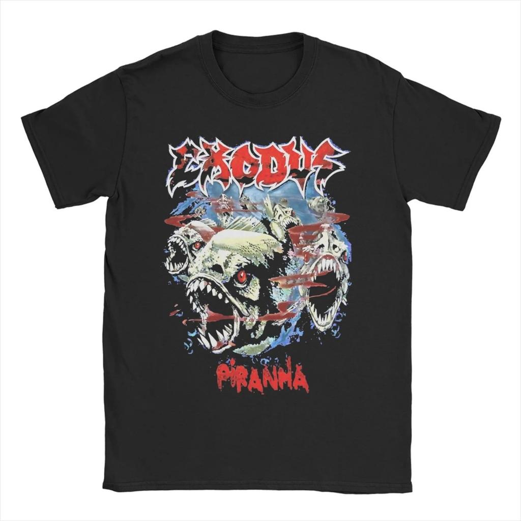 Мужская Женская Футболка Exodus Metal Band Bonded By Blood Смешные Чистый Хлопок Футболки С Коротким Рукавом Футболка С Круглым Вырезом Одежда 4XL 5XL
