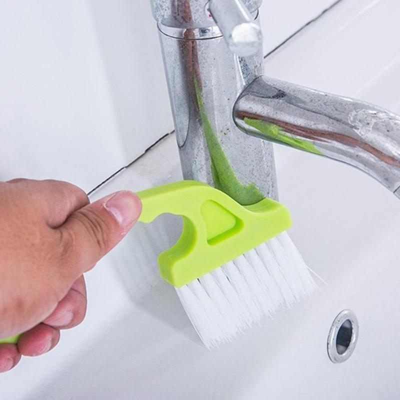 Щетка для чистки оконных пазов в форме лебедя, скребок, щетка для чистки щелей на подоконнике, кухонная щетка-колесо, кухонные принадлежности