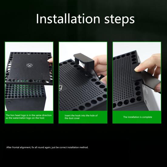 Высококачественная пылезащитная сетка с хорошей жесткостью для игрового хост-контроллера XBox Series X