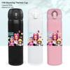 Stainless Steel Bouncing Thermos Cup KPOP Demon Hunter Girl Water Cup Shaga Male Ghost Sports Cup Car