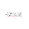 Car Stickers ABS 3D Letters Rear Trunk Emblem Logo for BMW iX i3 i4 i7 iX3 iX4 iX7 Matte Silver Accessories SU1