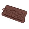 Silicone Chocolate Molds Easy Release Heart Textures Bar Molds for DIY Chocolate Bars