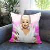 Hot R-RRuPaul Cushion Cover Comfortable Reversible Pillow Cover Ideal for Car Sofa Bedroom & Beyond