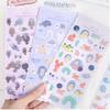 3 Pcs Kawaii Decor Shark Lobster Creative Felt Cloth Stationery Stickers For Scrapbooking Diy Journaling Cute Diary