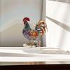 Акриловое украшение в виде петуха Креативные миниатюры Фигурка Скульптура Статуэтка животного Украшение Гостиная