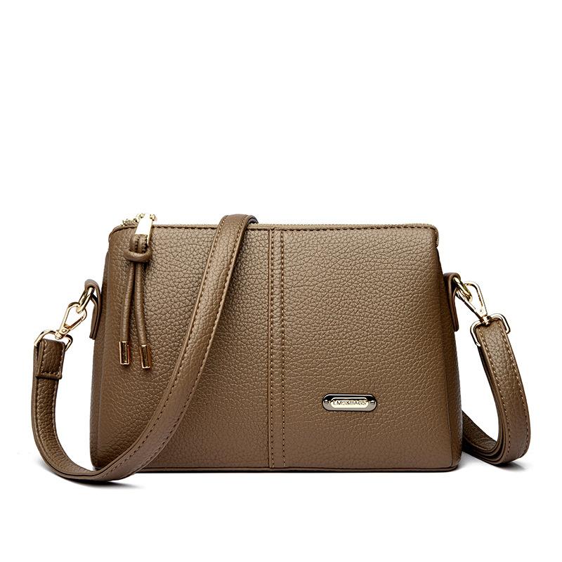 Модная и универсальная сумка под мышкой, высококлассная сумка на одно плечо для поездок на работу, маленькая квадратная сумка через плечо