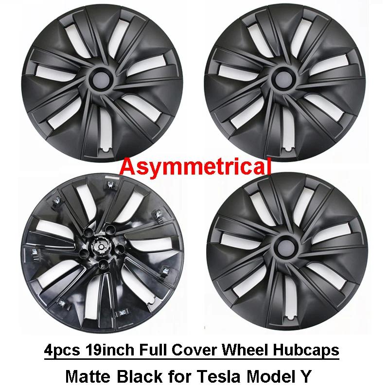 4 шт. 19-дюймовые колпачки ступицы колеса Cyclone для Tesla Model Y 2023, колпачки ступицы колеса, полная замена обода, аксессуары ModelY 2022