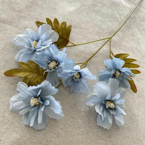 Искусственный цветок, реалистичный декоративный поддельный счастливый цветок, цветочная композиция, свадебный декор, макет сцены