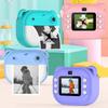 Kids Mini Instant Print Camera 2.0Inch IPS Screen Child Camera 24MP HD 1080P Video Selfie Video Camera Gift for Birthday/Holiday
