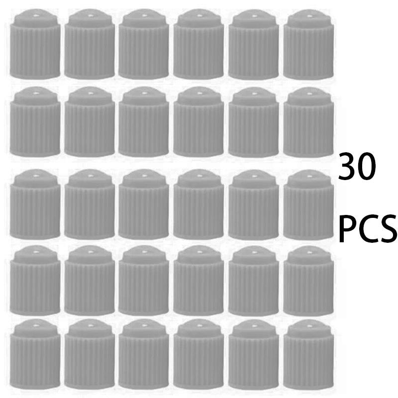 30PCSTire Valves ABS Plastic Automobile Bicycle Tyre Valve Cap Dust Cap Wheel Tire Valve Stem Caps Covers Dust Valve for Car