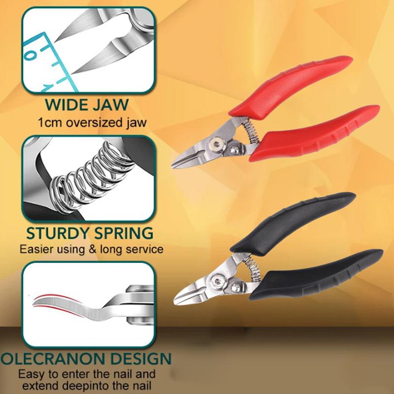 Кусачки для ногтей на ногах Коррекция ногтей Толстые ногти Вросшие ногти Кусачки для омертвевшей кожи Дизайн ногтей Уход за педикюром Плоскогубцы Резак Ножницы Инструмент
