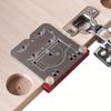 35Mm Woodworking Punching Aid with Hinge Positioner and Limit Frame for Fast and Precise Drilling Installation for Cabinet Doors