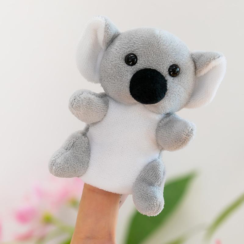 Лесное животное Пальчиковая кукла Панда Плюшевая игрушка Дети Океан Акула Кукла