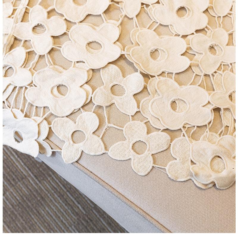 DIMANAF 2025 Новая футболка Женский вязаный кружевной жилет с круглым вырезом Летний стиль Базовые топы Футболки Свободная одежда 253