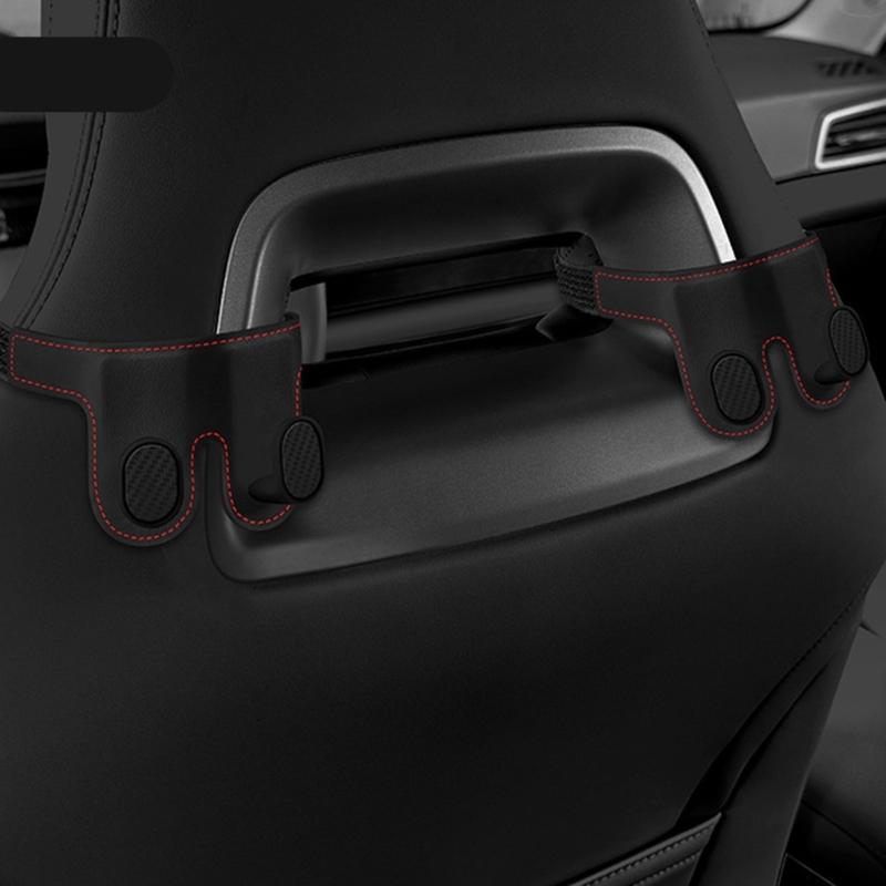 Car Interior Storage Hook Automotive Back Seat Hook for Handbag Purse Umbrella Heavy Duty Car Headrest Hook Organizer