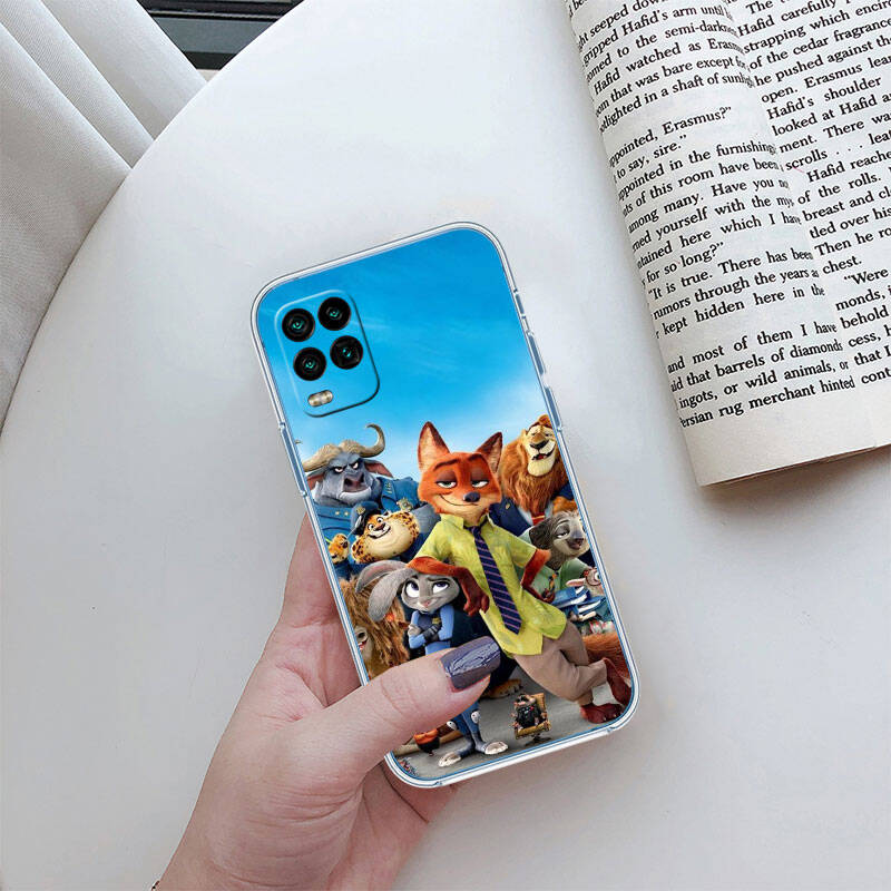MH158 Чехол для телефона Zootopia для Motorola G34 G32 G31 G14 G15 G84 G62 E32 G24 G72 G71 G73 G85 G200 G60 G52 G51 G50 G42 G41 G32 G30