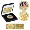Commemorative coins, gold banknotes, commemorative banknotes, die cast metal coins, badges, gifts, celebrity merchandise