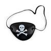 Pirate Costume Set Pirate Eye Patches Skull Pattern Pirate Hat Halloween Pirate Cosplay Accessories