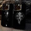 Чехол для телефона с православным крестом для iPhone 17,16,15,14,13,12,11,Pro,X,Xs,MAX,Plus, Мягкий ТПУ, Приятный для кожи Чехол